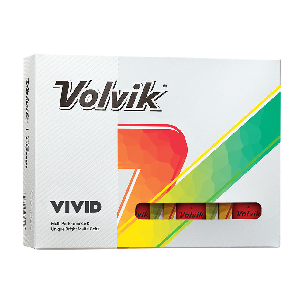 ☆VOLVIC GOLF☆ ボールビック　vivid ノースリーブ Volvik Vivid Golf Balls - Maple Hill Golf